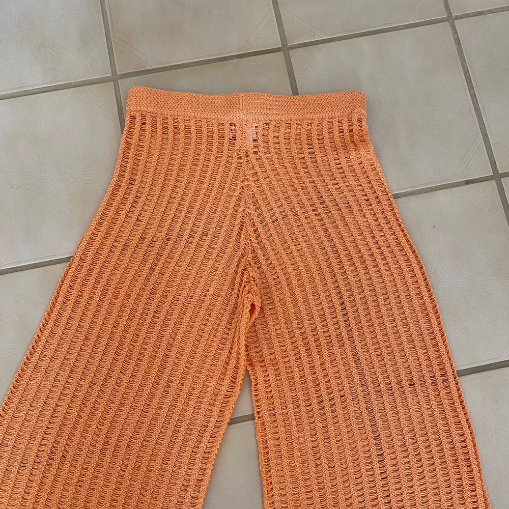 Solid & Striped Pants Size Large - image 7